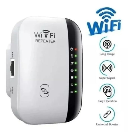 Repetidor amplificador wifi señal 300 Mb